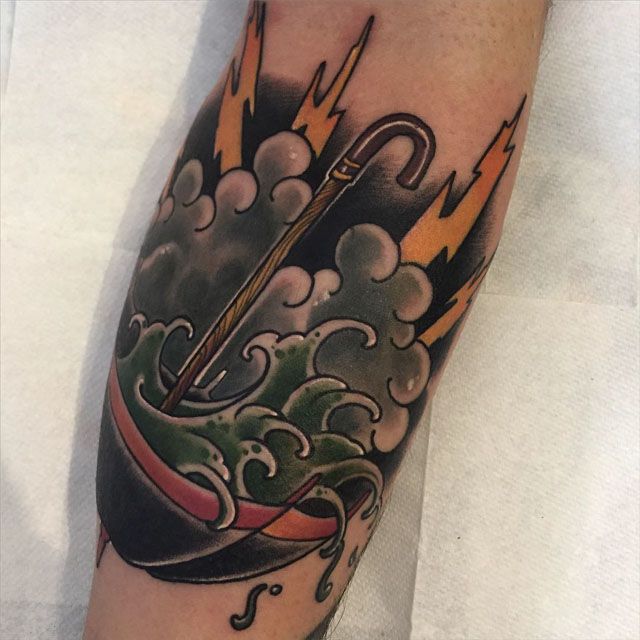 Storm Umbrella Tattoo – Best Tattoo Ideas Gallery