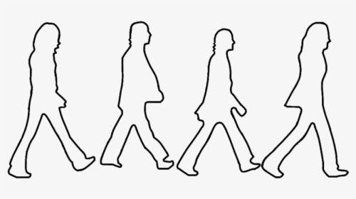 Beatles Abbey Road Tattoo Line, HD Png Download , Transparent Png Image -  PNGitem