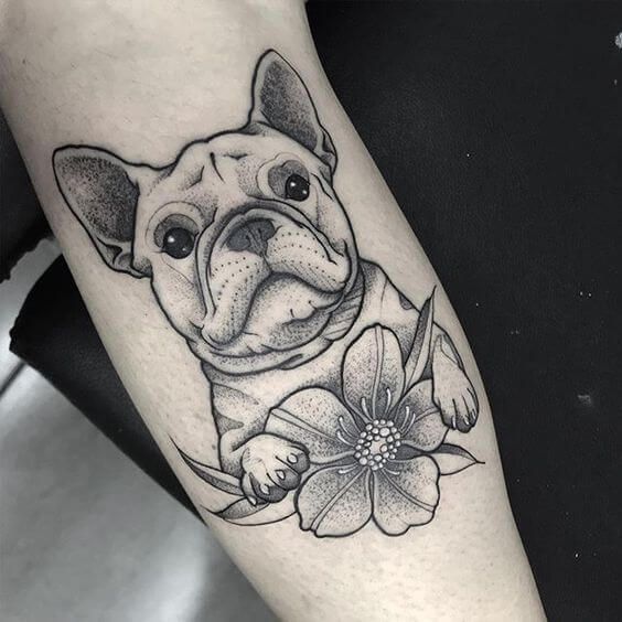 The 25 Most Fabulous French Bulldog Tattoo Ideas