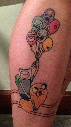 11 Adventure Time Tattoos and adventure time tattoo ideas to save today |  tattoos, adventure time, time tattoos and more