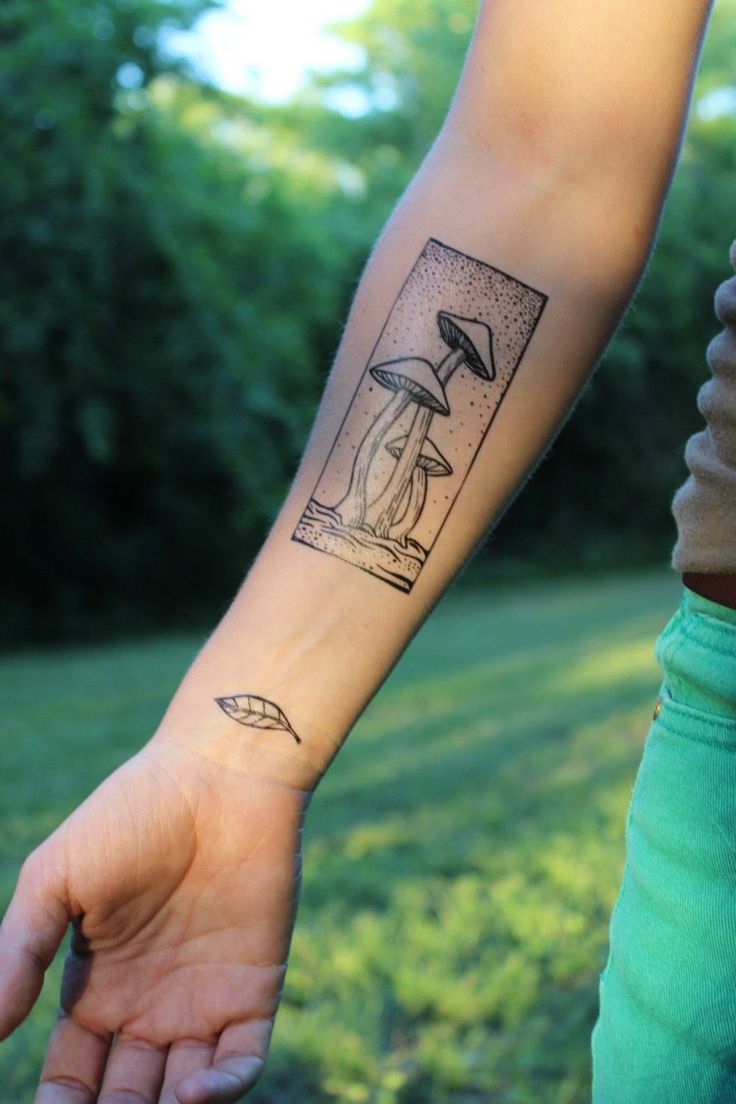 240+ Radiant Mushroom Tattoos Ideas and Designs (2024)