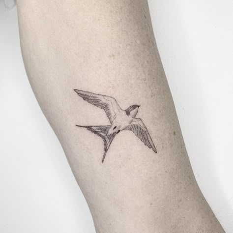 Mockingbird Hand Tattoo