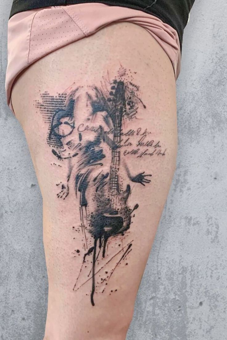 Rock tattoos for women - rock music tattoo ideas | Tattoo Idea