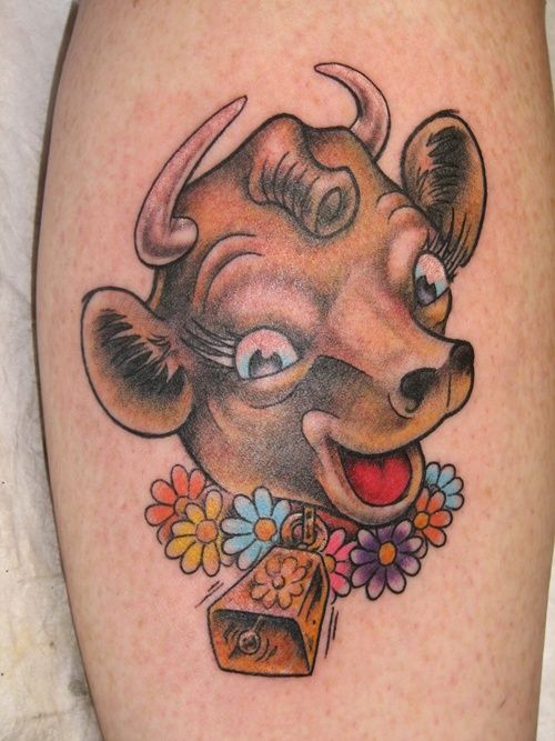 25 Cool Cow Tattoo Ideas