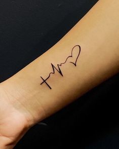 Discover 9 Heartbeat tattoo design ideas on this Pinterest board | heartbeat  tattoo, tattoo designs, heartbeat tattoo design and more