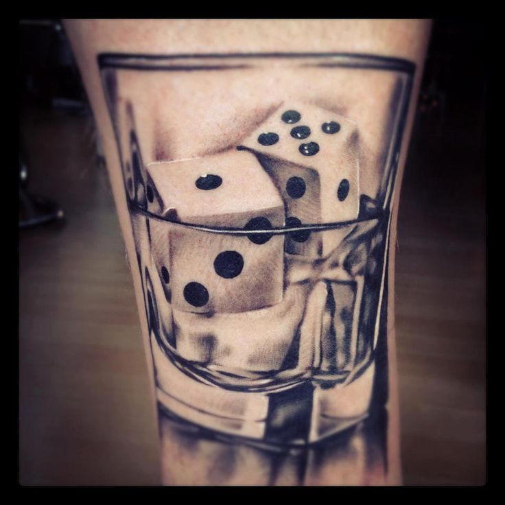 Pin by Mister Guerro on Tattoo ideas for Clients | Dice tattoo, Tattoos for  guys, Custom
