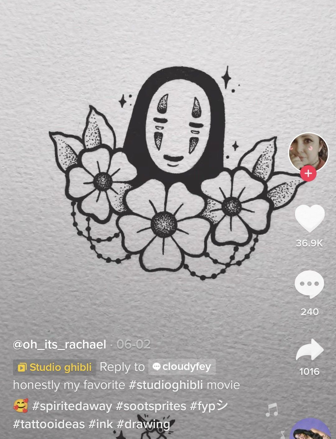 spirited away tattoo