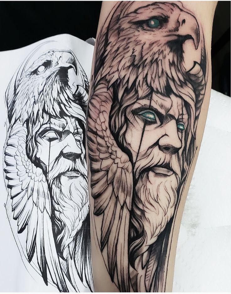 ODIN TATTOO: Meanings, Tattoo Ideas & Tattoo Designs