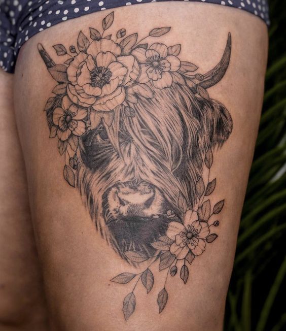 70+ Best Cow-Themed Tattoo Ideas in 2023
