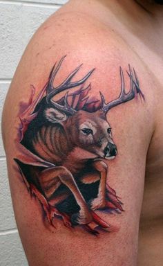16 Hunter tattoo ideas | hunter tattoo, hunting tattoos, deer tattoo