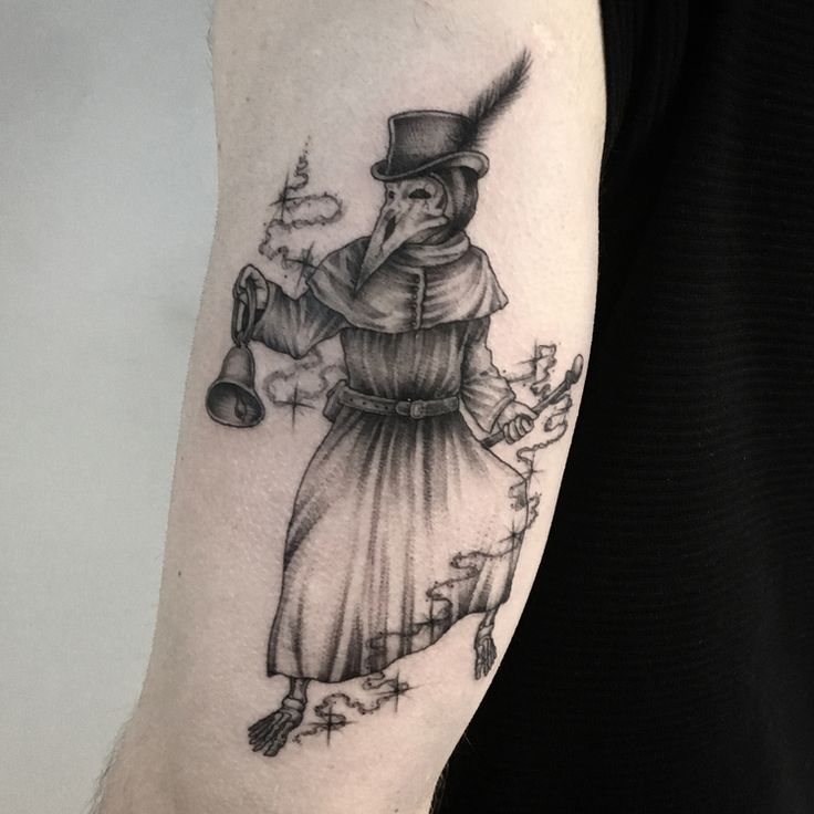 33 Obscure Plague Doctor Tattoo Designs | TattooAdore