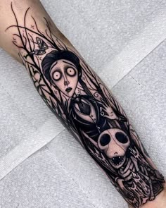 9 Tim Burton Tattoos