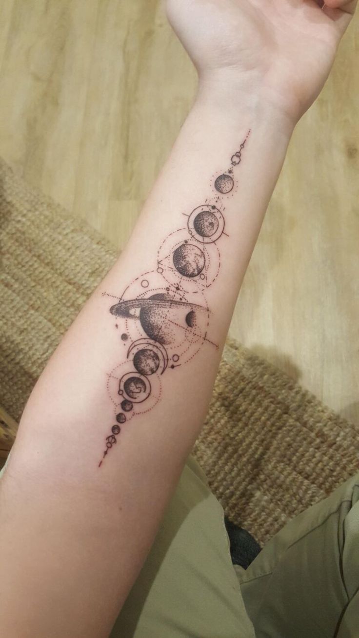 120+ Cool Space Tattoo Ideas 2024