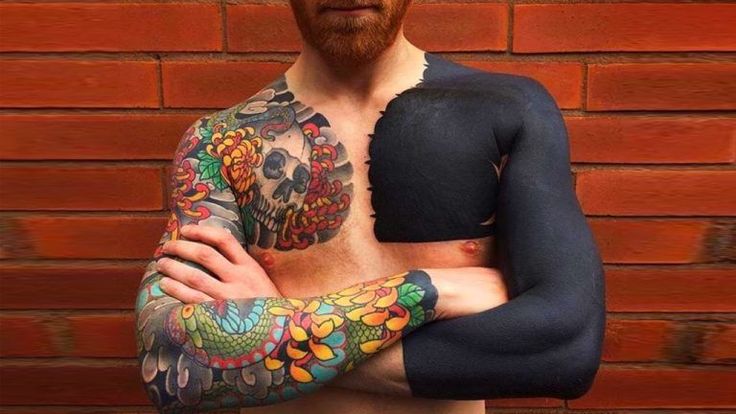 101 Amazing Blackout Tattoos For 2024!
