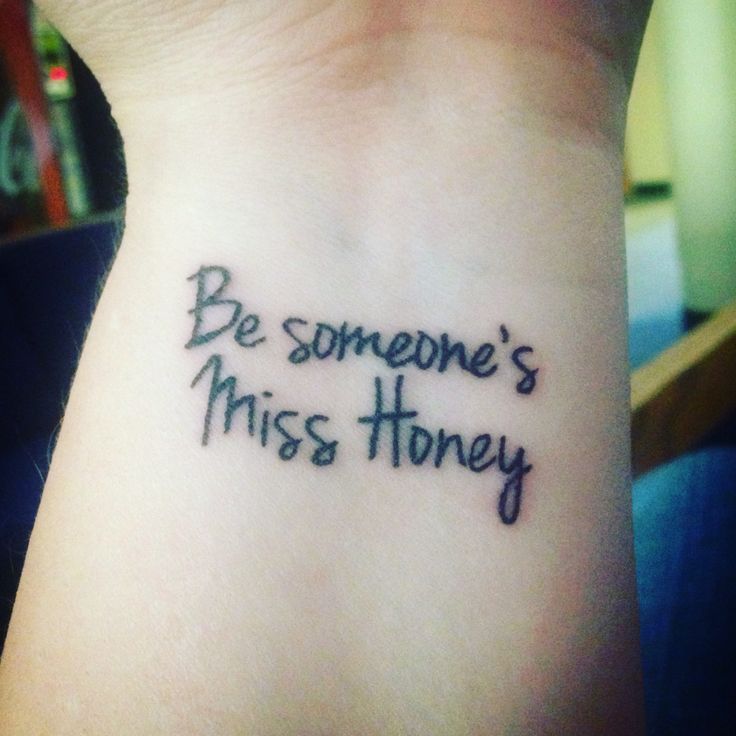 Be Someone's Miss Honey