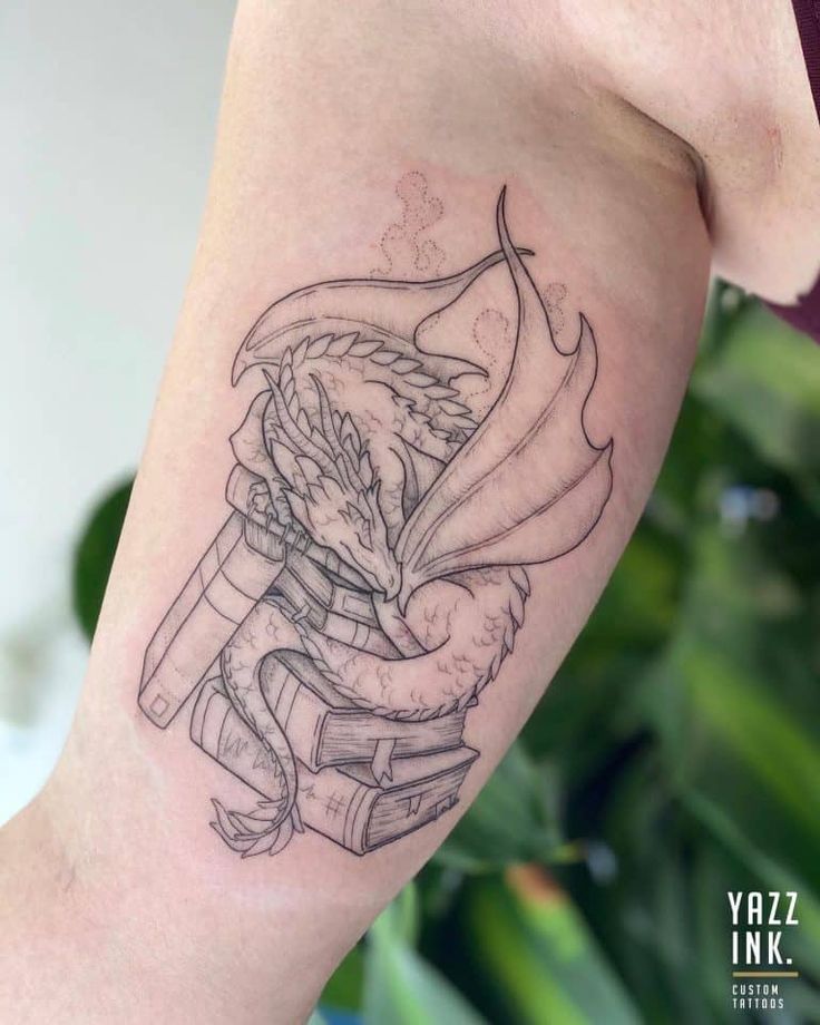 Epic Game of Thrones Dragon Tattoo Ideas