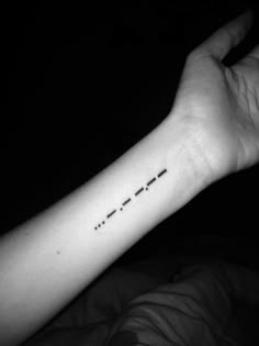 Morse code tats