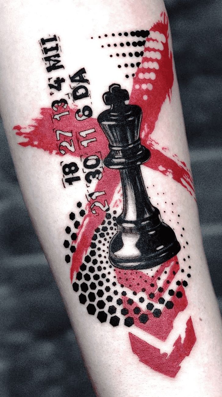 Chess Tattoo Design Ideas Images