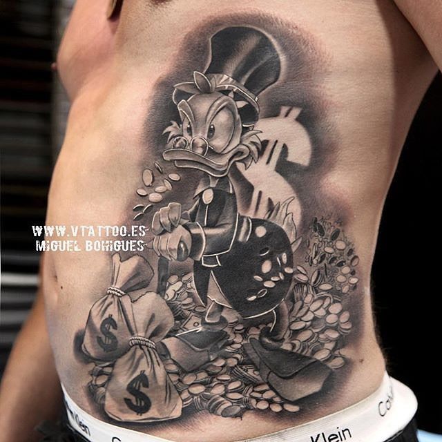 Nailed It | Repost from @vtattoo.miguelbohigues - Scrooge McDuck #ducktales  #walldisney #vtattoo #tattoo #tattoos #miguelbohigues | #motiveartco  #art_motive #inksav #MACO