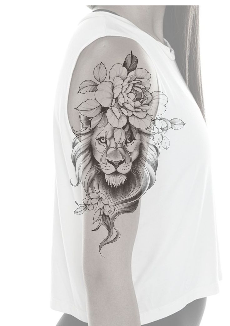 Pin by patricia amarelle on Tatuajes | Lion tattoo, Flower tattoo designs,  F tattoo