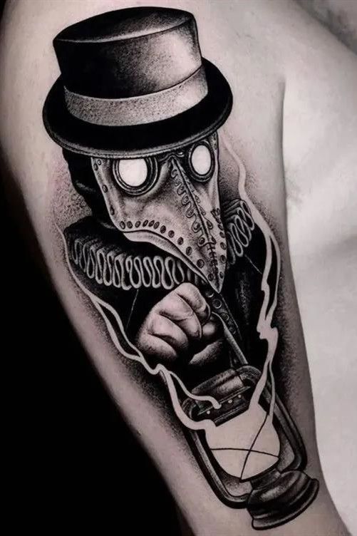 Top 30 Plague Doctor Tattoos