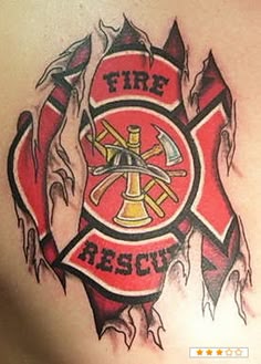 31 Firefighter Tattoos ideas to save today | fire fighter tattoos,  firefighter, tattoos and more