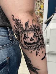 Halloween tattoos: 93 ideas to save today from "Halloween tattoo ideas"