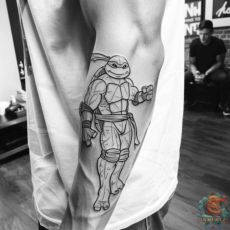 Teenage Mutant Ninja Turtles Tattoos: 140 Designs TMNT