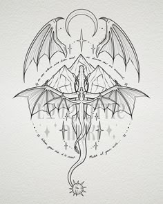 7 ACOTAR tattoo ideas | bookish tattoos, book tattoo, ouroboros tattoo