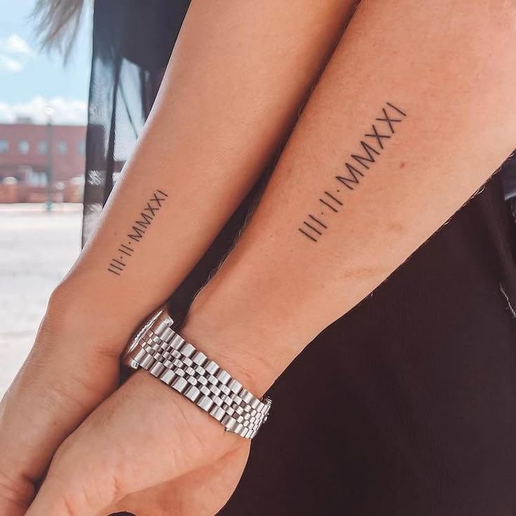 Roman Numeral Tattoo Ideas for Women - Mom's Got the Stuff