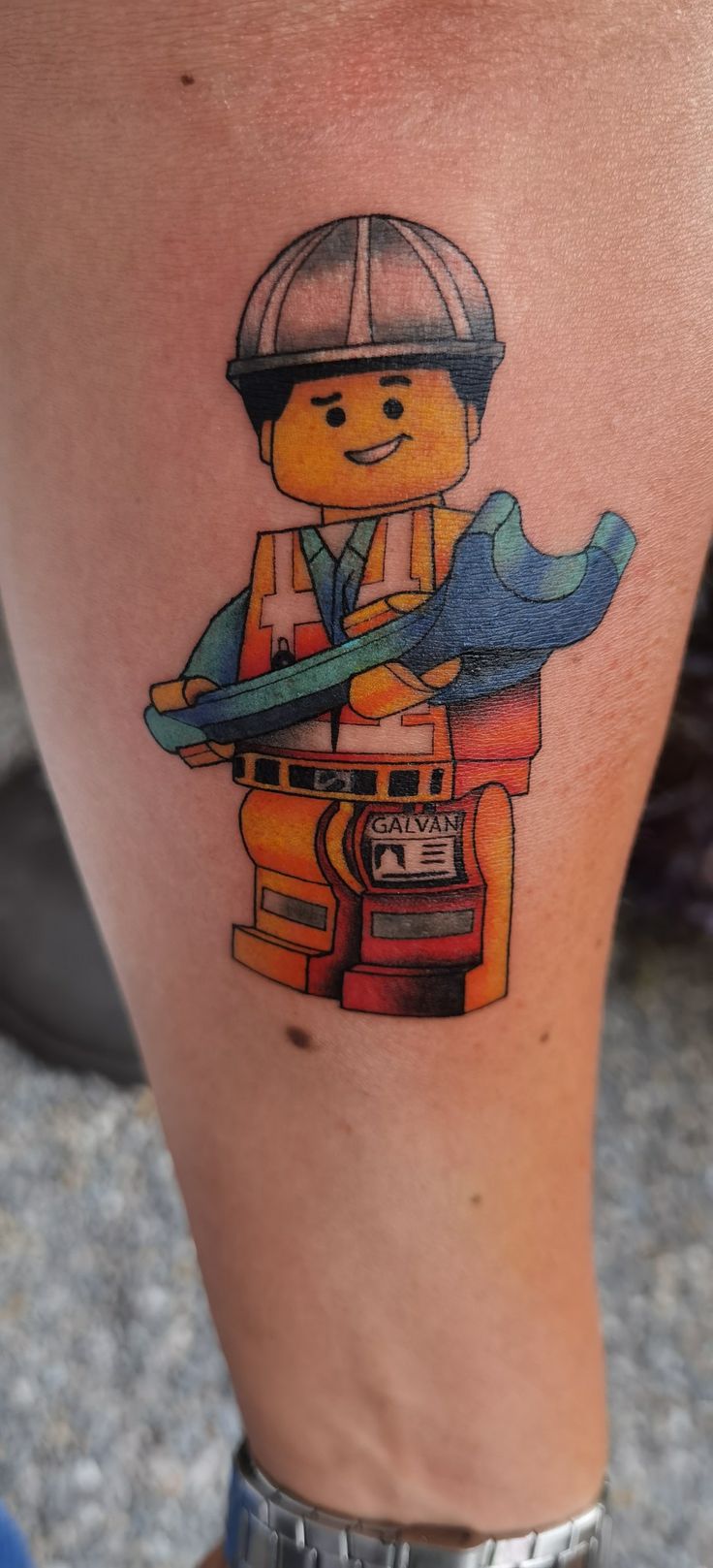 Lego tattoo