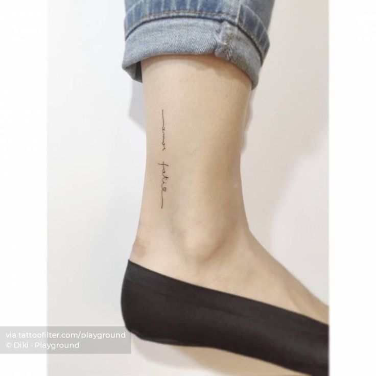 Amor fati” | Tattoofilter