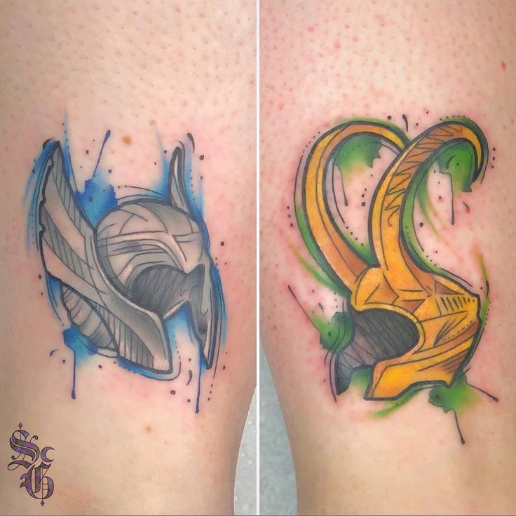 Thor and Loki Tattoo