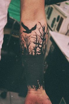 45 Inspirational Forest Tattoo Ideas | Art and Design