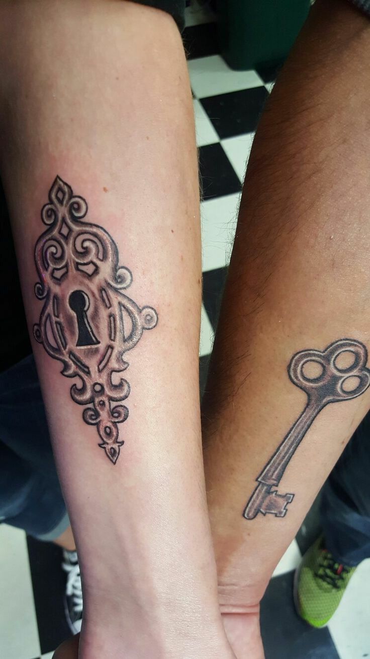 Pin by Alyson Benner on tattoo | Couples tattoo designs, Married couple  tattoos, Matching tattoos