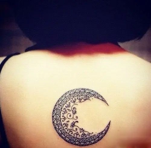 25+ Meaningful Half and Full Moon Tattoo Designs!
