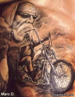 Motorcycle Biker Tattoo Ideas: Ghost Riders and More