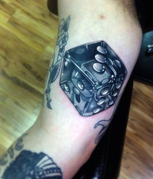 75 Vegas Style Dice Tattoos for Men