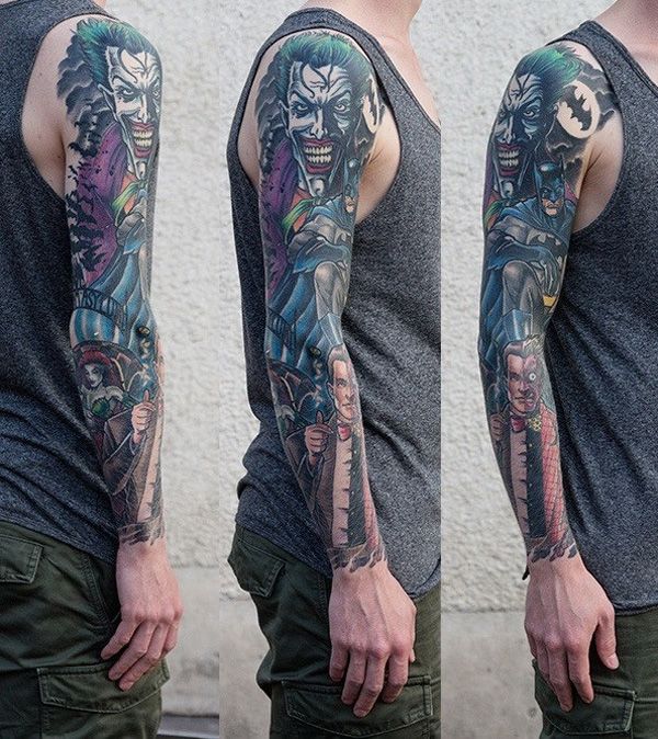 140 Awesome Examples of Full Sleeve Tattoo Ideas | Art and Design