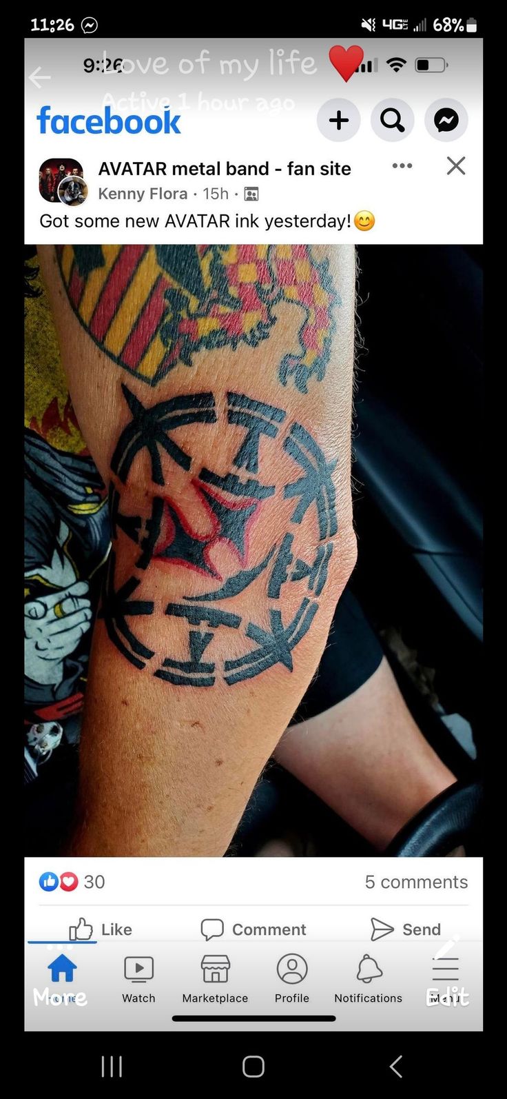 Avatar tattoo ideas