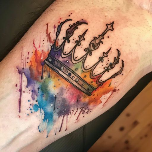 Sophisticated King Tattoo Designs
