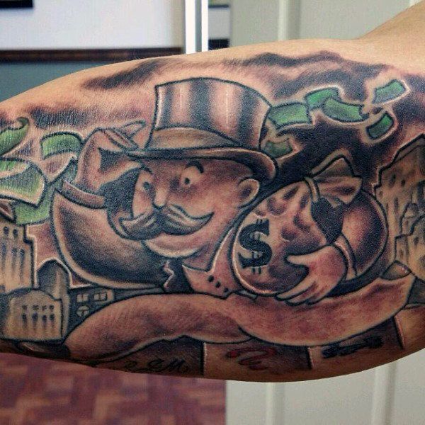 53 Awesome Money Tattoos for Men