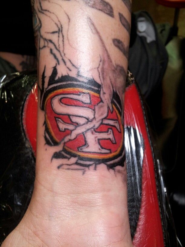 49ers Tattoo Designs | My die hard 49ers tattoo! Just in time for football  season!