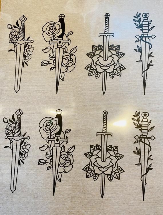 Flower Daggers