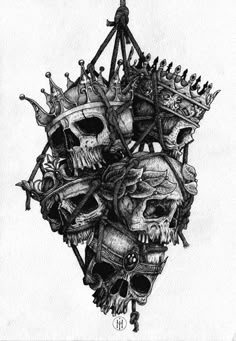 180 Heaven And Hell Tattoo ideas | skull tattoos, body art tattoos, skull  art