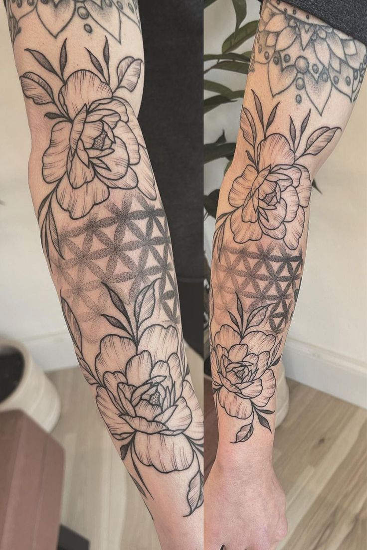 50+ Tattoo sleeve filler ideas for women