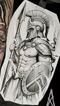 Discover 220 Warrior and warrior tattoos ideas on this Pinterest board | warrior  tattoo, sleeve tattoos, spartan tattoo and more