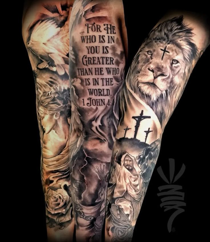 84 Christian Tattoos with Sacred Meanings