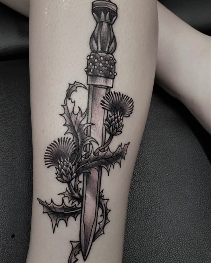 Pin by Stephany Cochran on Books | Scottish tattoos, Thistle tattoo, Small  tattoos for guys