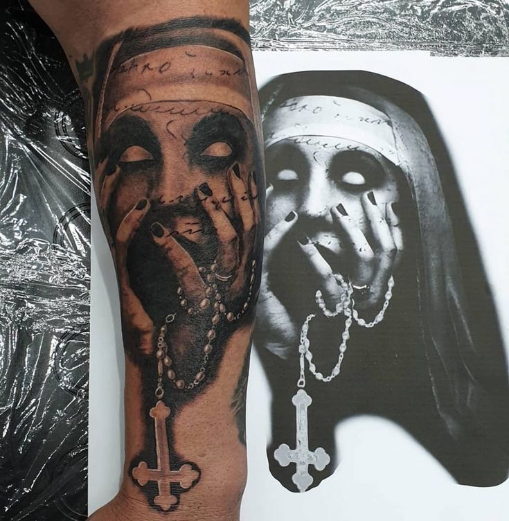 101 Best Evil Nun Tattoo Ideas That Will Blow Your Mind!